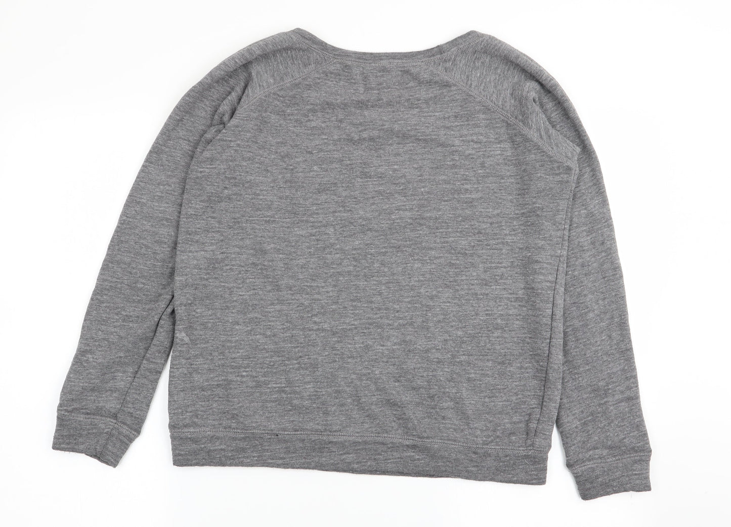 Womens UK Size S Preworn Grey Pullover Jumper