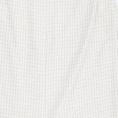 Klass Womens Beige Check  A-Line Skirt Size 18