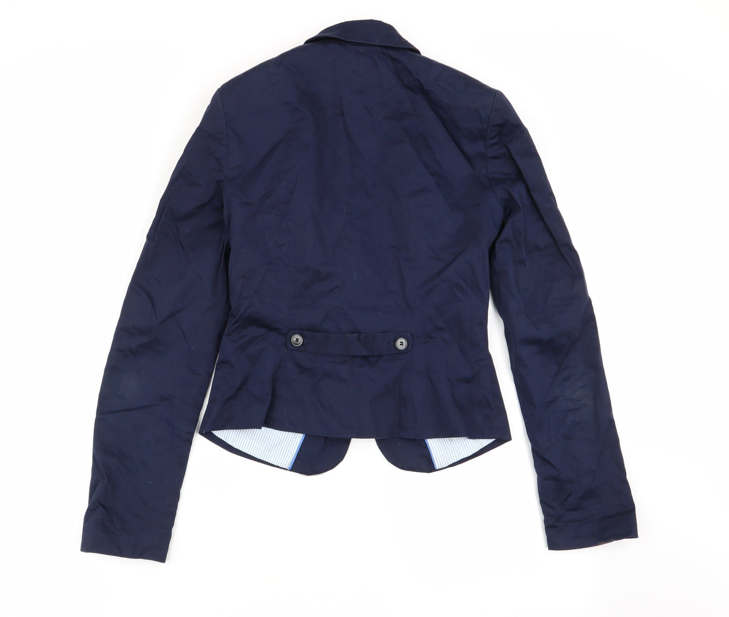H&M Womens Blue   Jacket Blazer Size 6