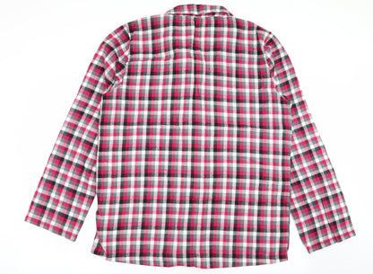 Mens UK Size L Livergy Multicoloured  Button-Up Long Sleeve Casual Shirt