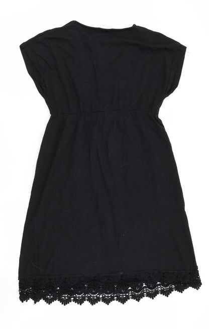 Mamalicious Womens Black   Fit & Flare  Size L