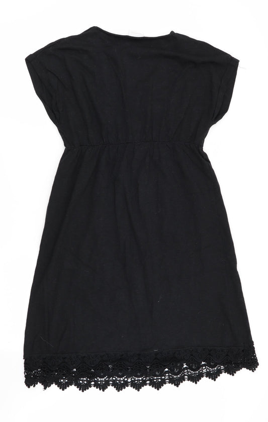 Mamalicious Womens Black   Fit & Flare  Size L