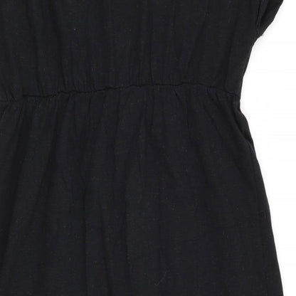Mamalicious Womens Black   Fit & Flare  Size L