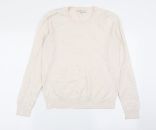 Womens UK Size 12 NEXT Ivory Pullover Jumper