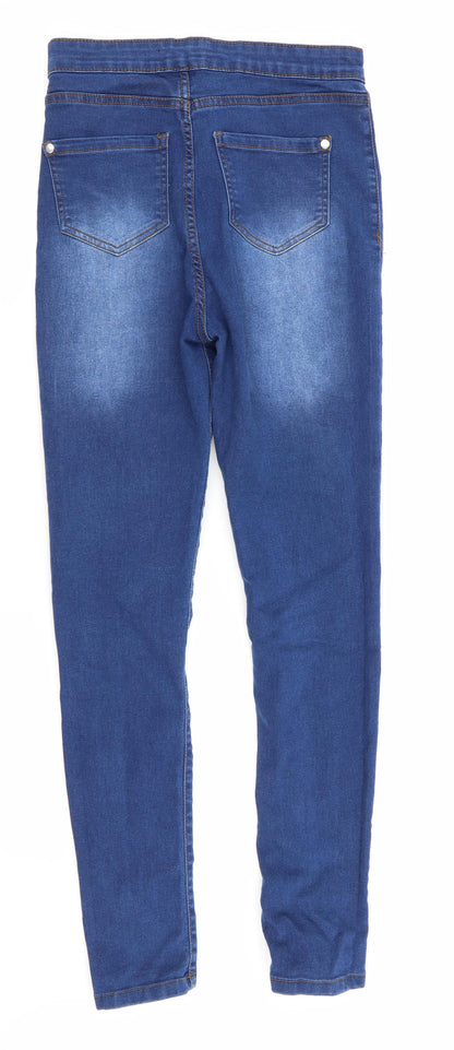 Nanaa Womens Blue   Skinny Jeans Size 10 L28 in