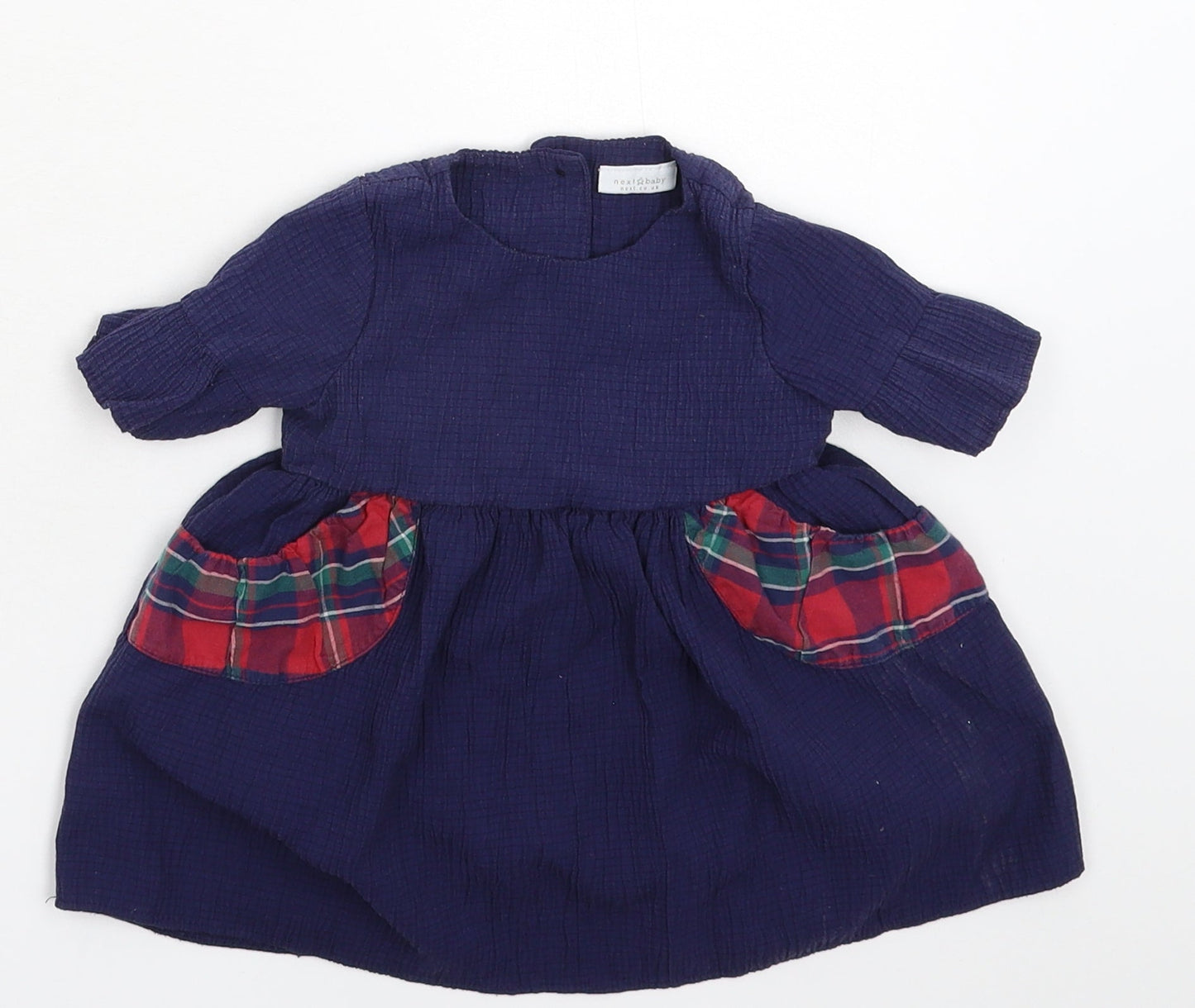 NEXT Girls Blue   Fit & Flare  Size 6-9 Months