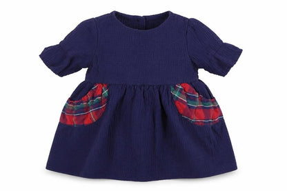 NEXT Girls Blue   Fit & Flare  Size 6-9 Months