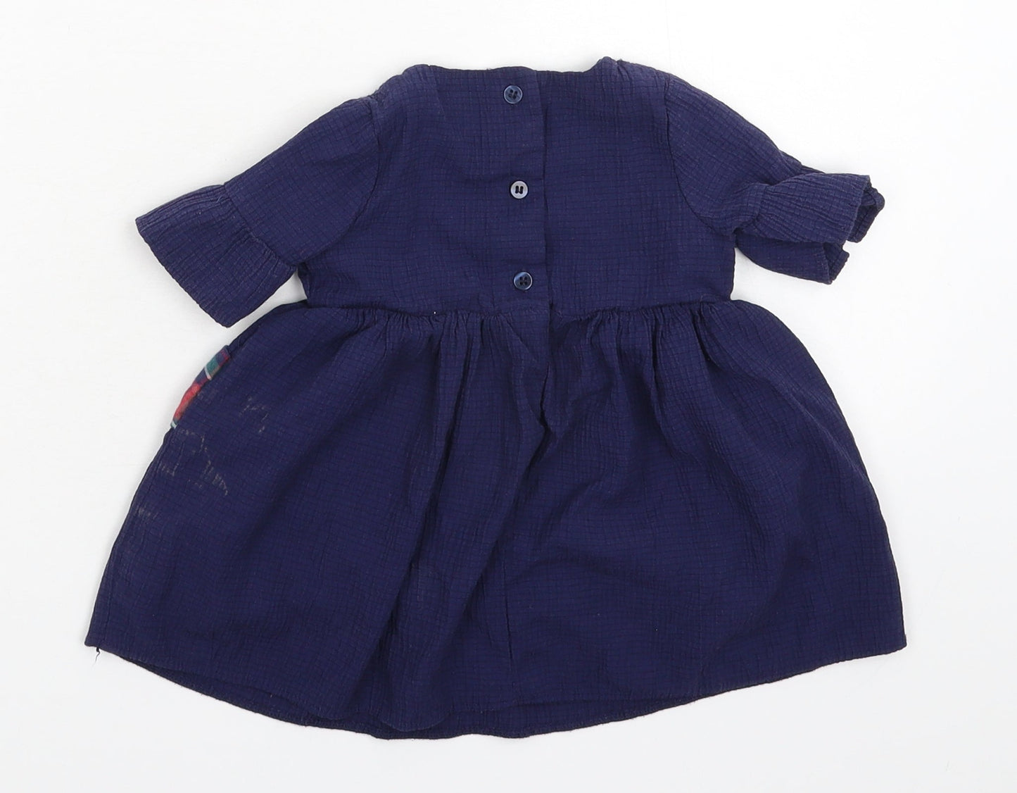 NEXT Girls Blue   Fit & Flare  Size 6-9 Months