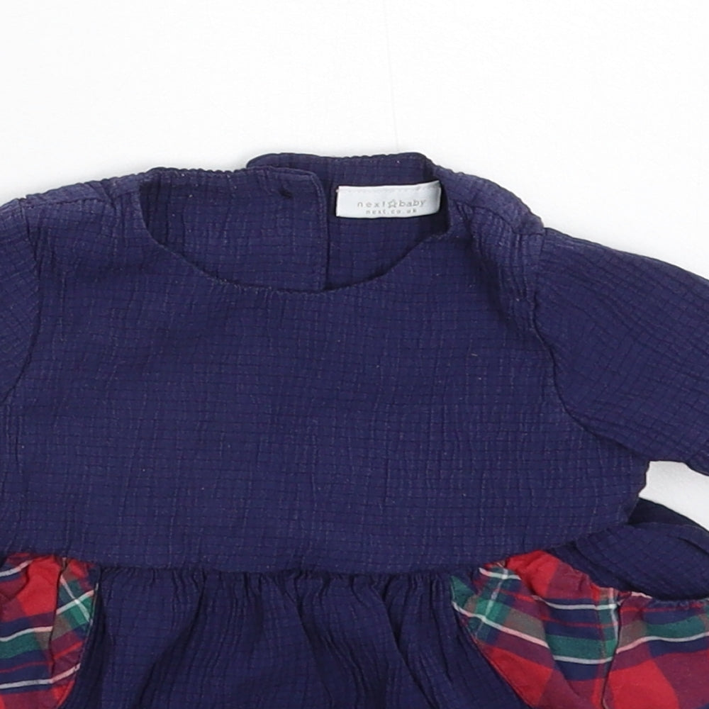 NEXT Girls Blue   Fit & Flare  Size 6-9 Months