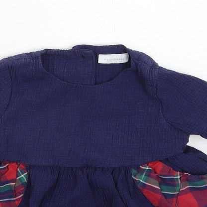 NEXT Girls Blue   Fit & Flare  Size 6-9 Months
