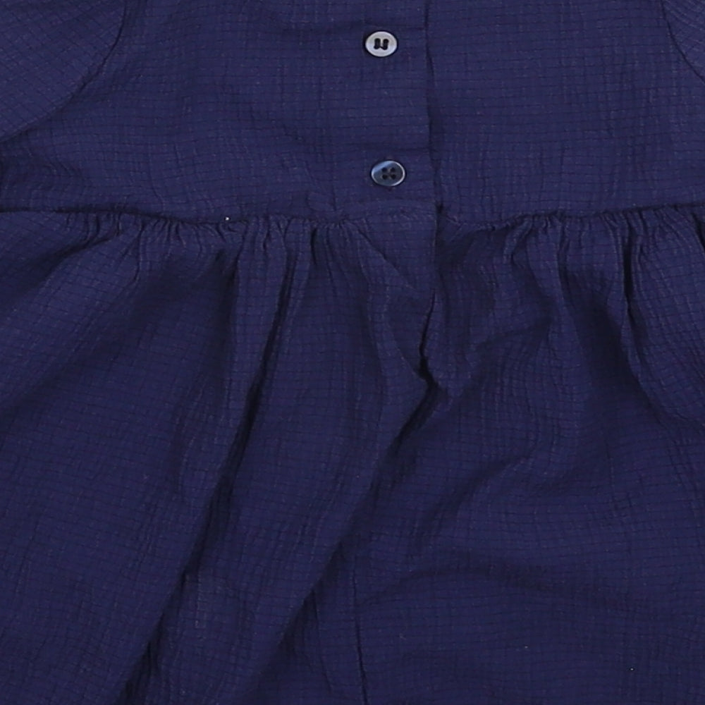NEXT Girls Blue   Fit & Flare  Size 6-9 Months