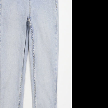 New Look Womens Blue  Denim Jegging Jeans Size 6 L27 in