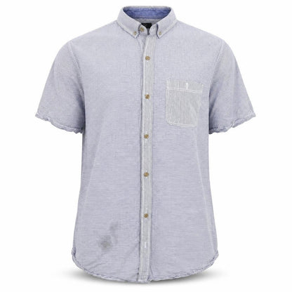 Mens UK Size 2XL F&F Multicoloured  Button-Up Short Sleeve Casual Shirt