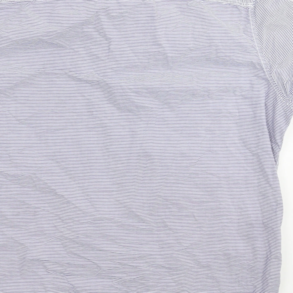 F&F Mens Multicoloured Striped   Button-Up Size 2XL