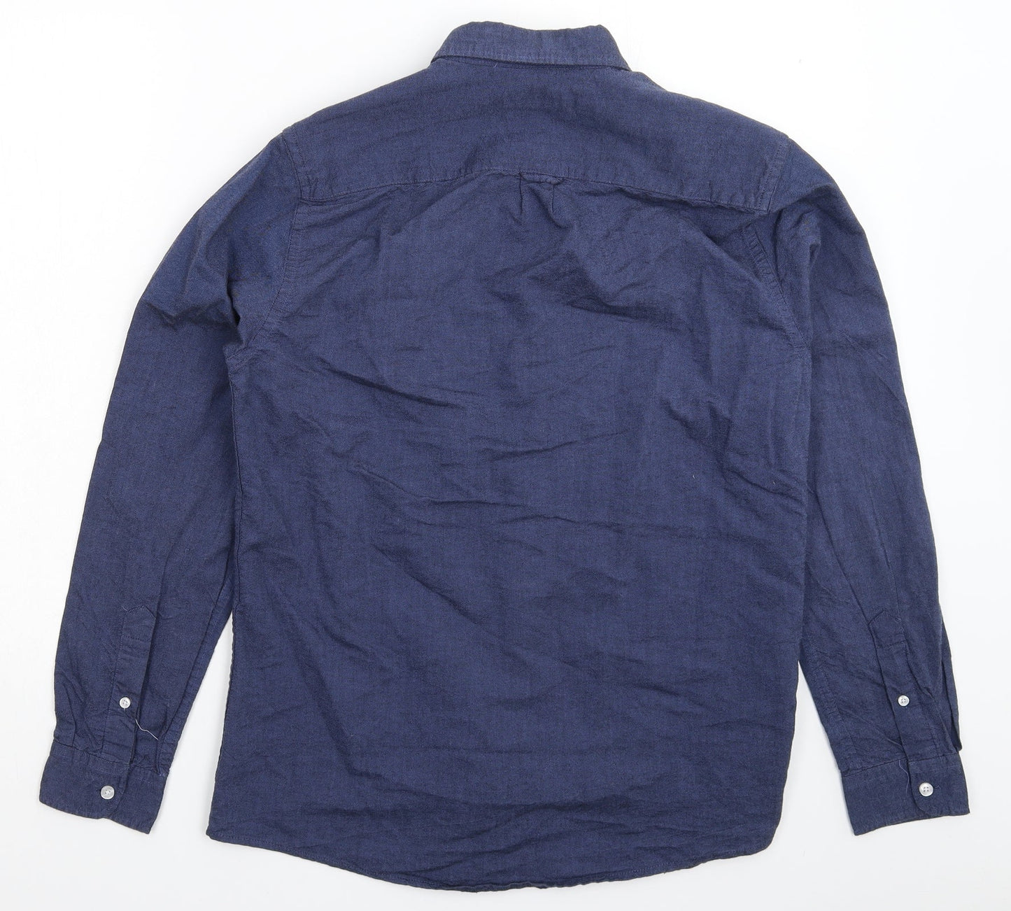 Primark Mens Blue    Button-Up Size M