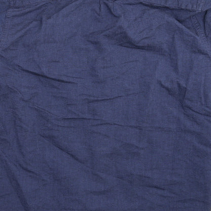 Primark Mens Blue    Button-Up Size M