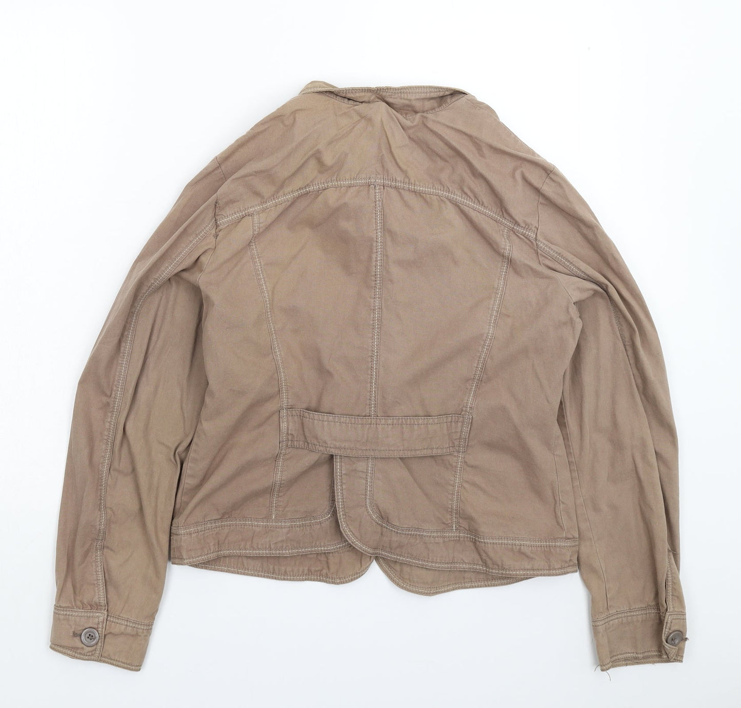 E-vie Womens Grey   Jacket  Size 14