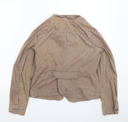 E-vie Womens Grey   Jacket  Size 14