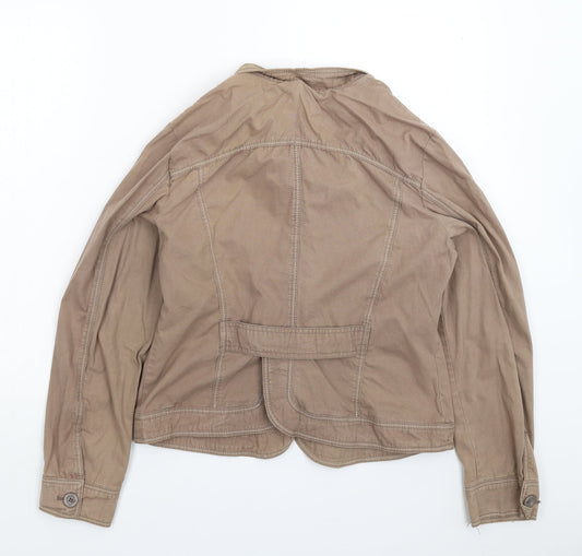 E-vie Womens Grey   Jacket  Size 14