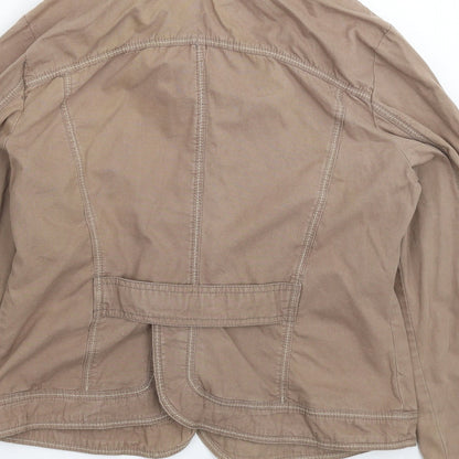 E-vie Womens Grey   Jacket  Size 14