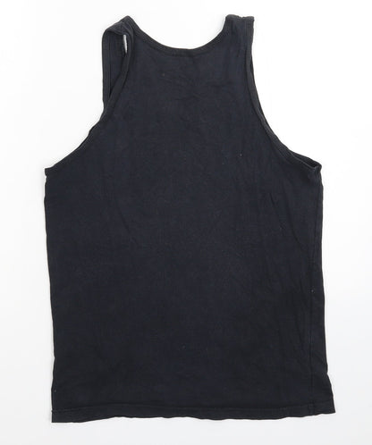 Ames Bros Mens Blue   Basic Tank Size S