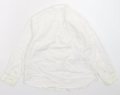 BHS Boys White   Basic Button-Up Size 9-10 Years