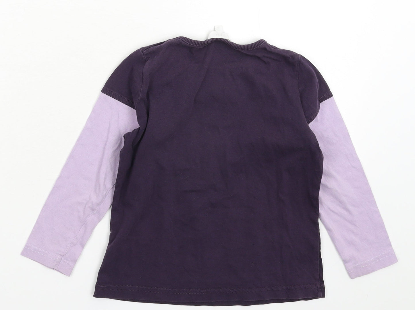 TCM Girls Purple   Basic T-Shirt Size 3-4 Years