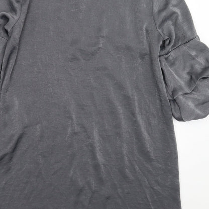 Blue Vanilla Womens Silver   Shift  Size 14