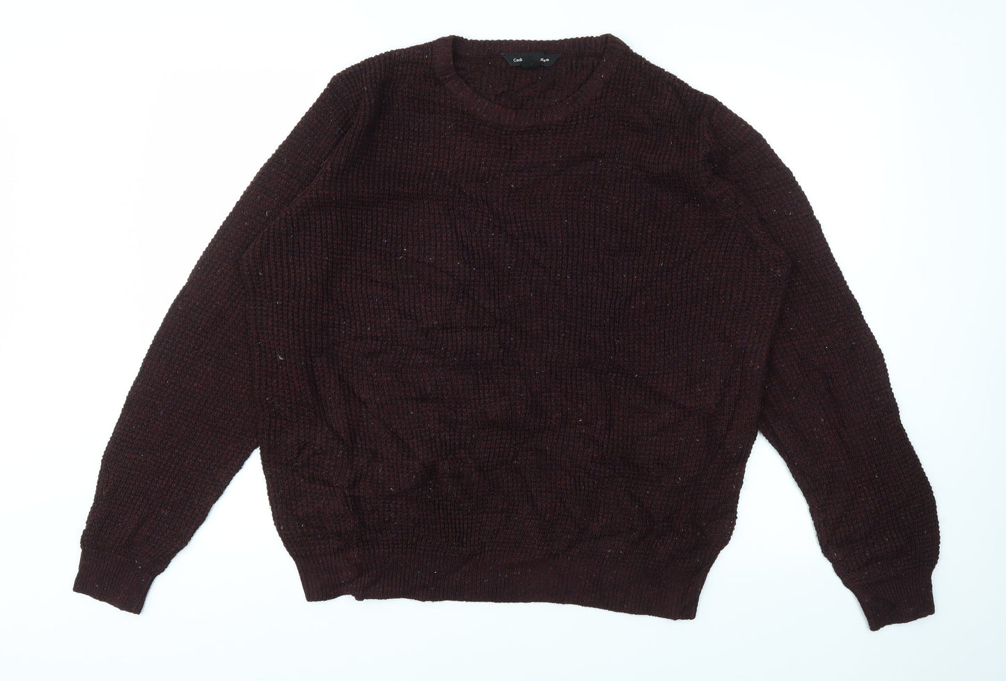 Mens UK Size XL Cedar Wood State Purple Pullover Sweatshirt