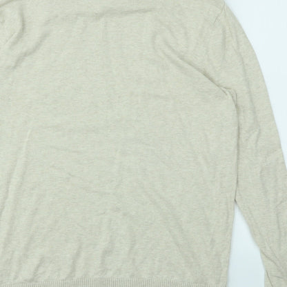 Womens UK Size L ASOS Beige Pullover Jumper
