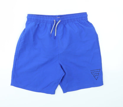 F&F Girls Blue   Sweat Shorts Size 11-12 Years
