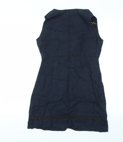 FRANCOACH Womens Blue   Fit & Flare  Size M