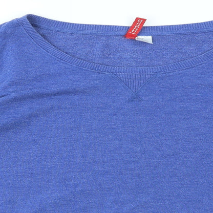 Womens UK Size 12 H&M Blue Pullover Jumper