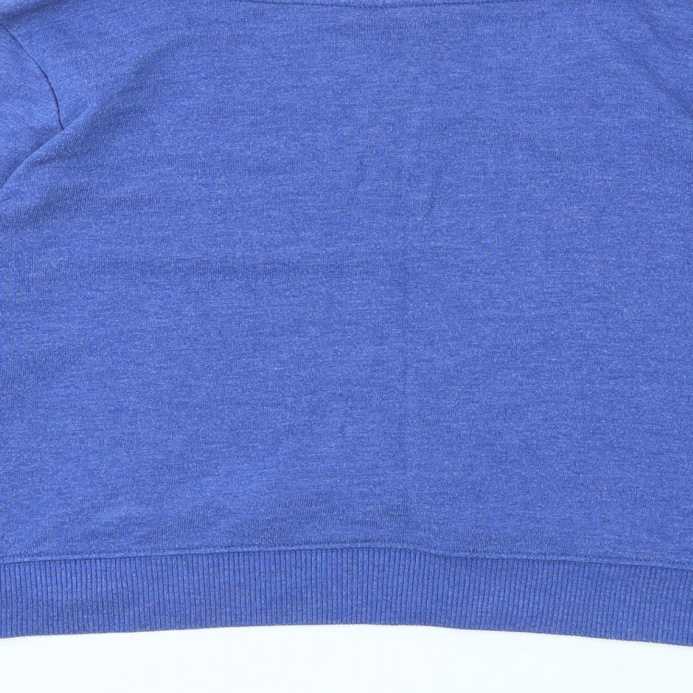 Womens UK Size 12 H&M Blue Pullover Jumper