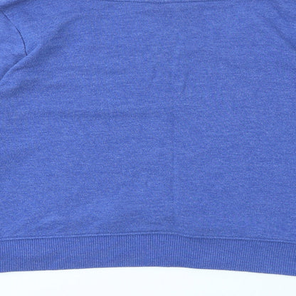 Womens UK Size 12 H&M Blue Pullover Jumper