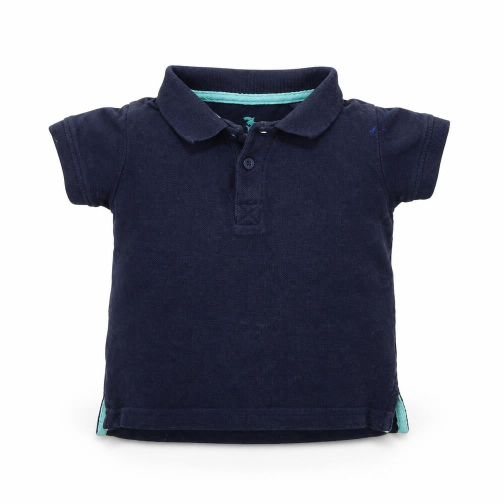 Lupliu Boys Blue  Jersey Basic T-Shirt Size 24 Months