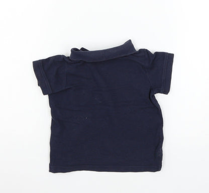 Lupliu Boys Blue  Jersey Basic T-Shirt Size 24 Months