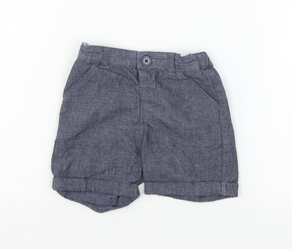 La Redoute Boys Blue   Cropped Trousers Size 18 Months