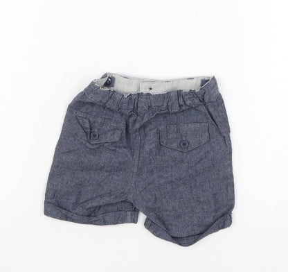 La Redoute Boys Blue   Cropped Trousers Size 18 Months