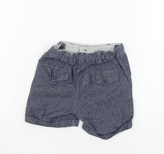 La Redoute Boys Blue   Cropped Trousers Size 18 Months