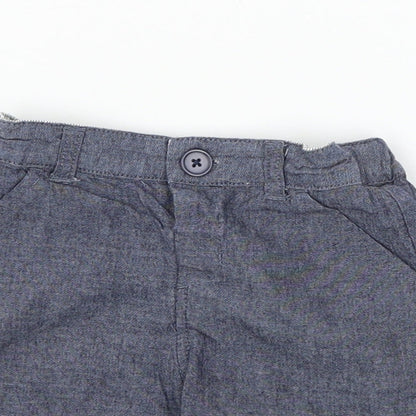 La Redoute Boys Blue   Cropped Trousers Size 18 Months