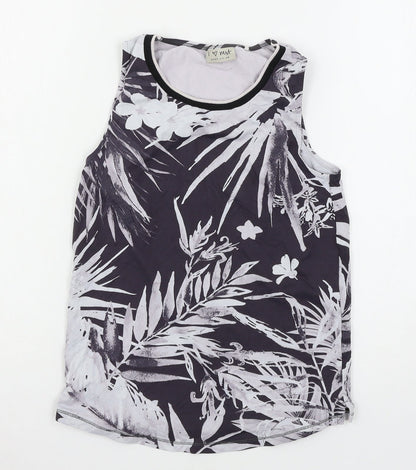 NEXT Boys Blue Geometric  Basic Tank Size 11 Years