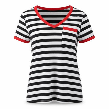 Womens UK Size S SheIn Black Basic T-Shirt