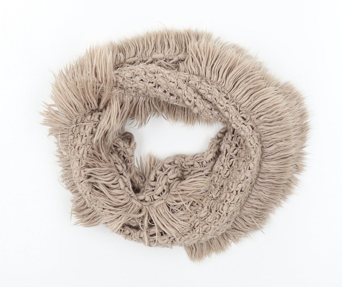 Preworn Womens Brown  Knit  Scarf