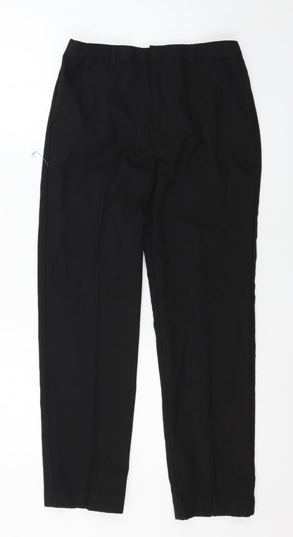 Nutmeg Boys Black   Dress Pants Trousers Size 11-12 Years