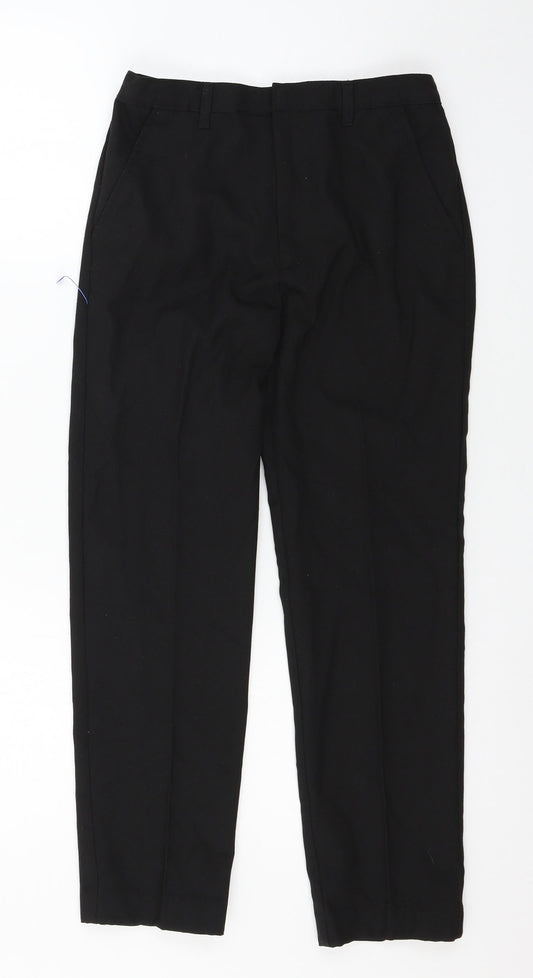 Nutmeg Boys Black   Dress Pants Trousers Size 11-12 Years