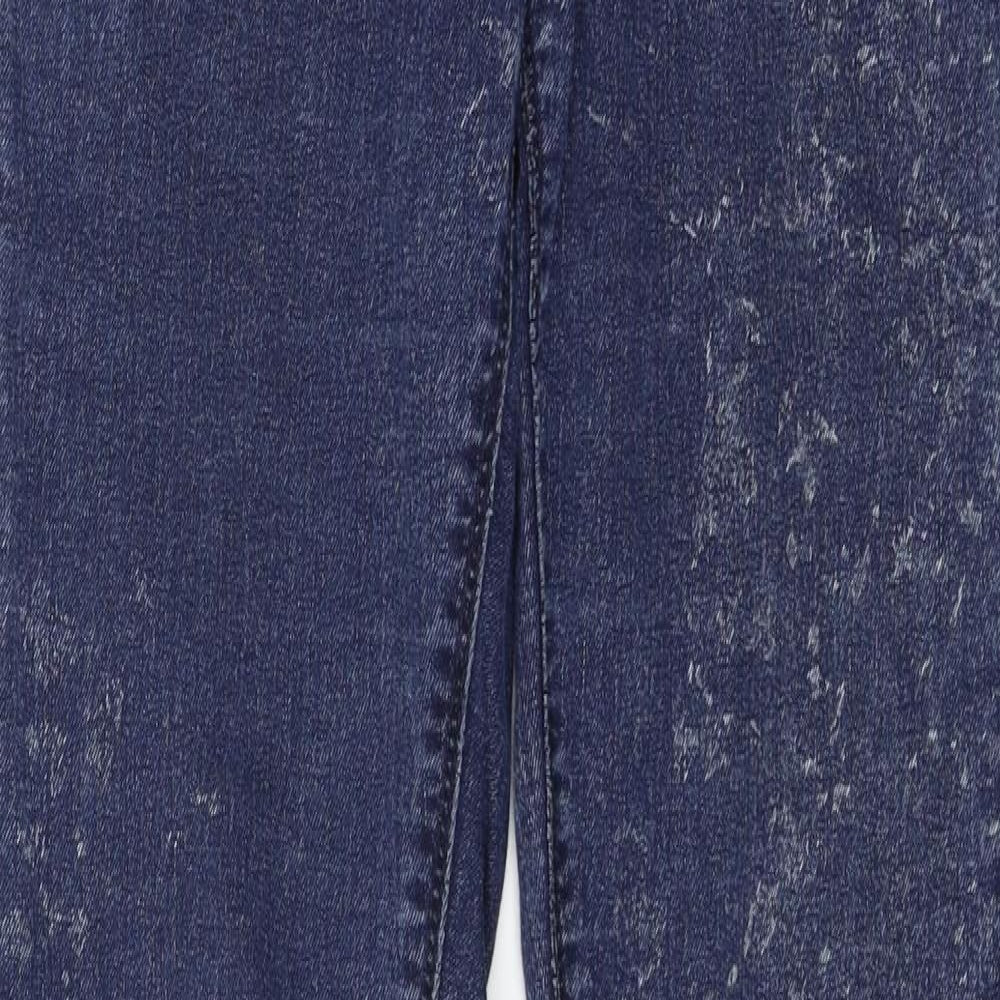 Denim & Co. Womens Blue  Denim Skinny Jeans Size 8 L32 in