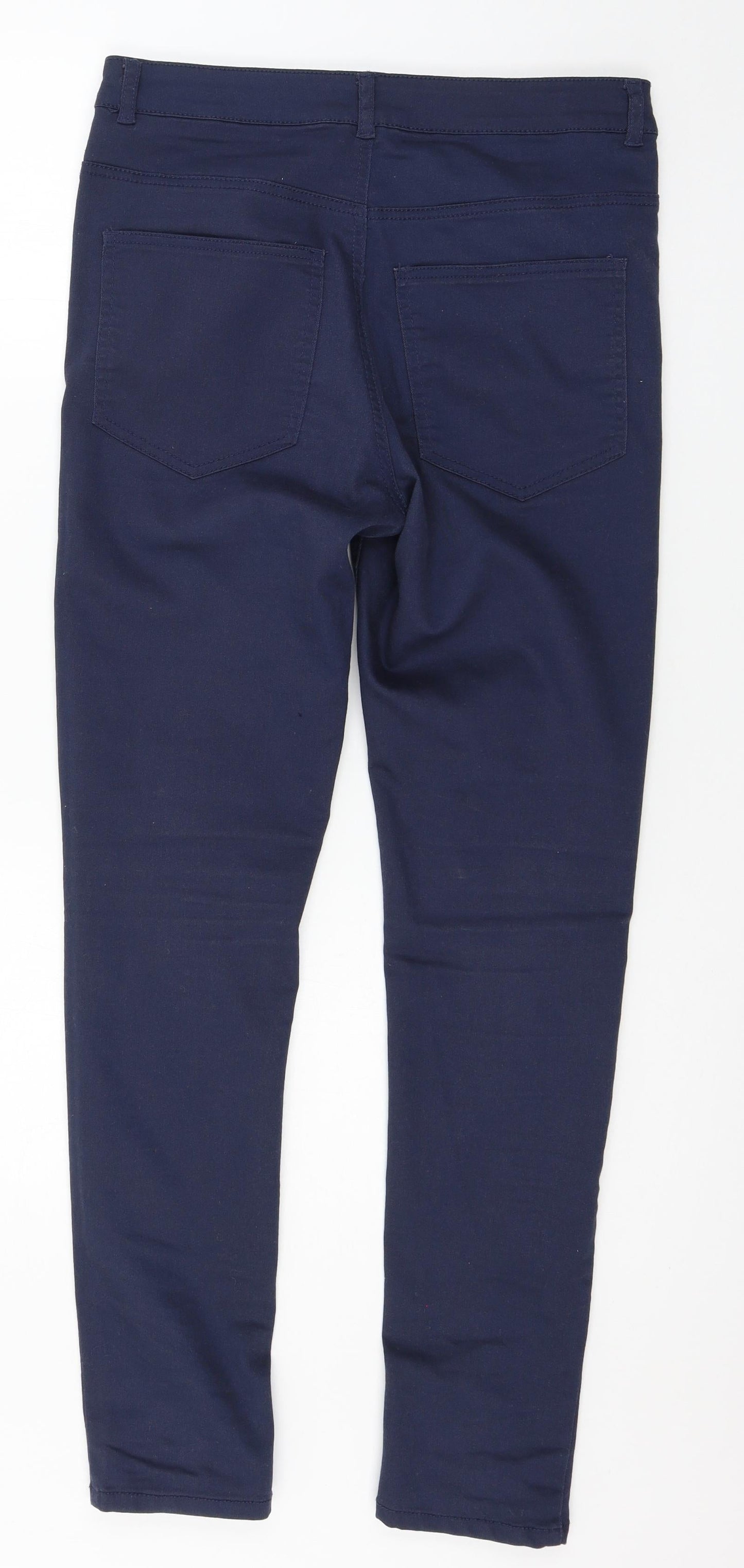 Womens UK Size L Bikbok Regular Fit Straight Blue Jeans