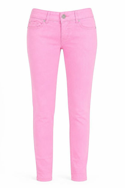 Tom Tailor Womens Pink  Denim Skinny Jeans Size 30 in L33 in
