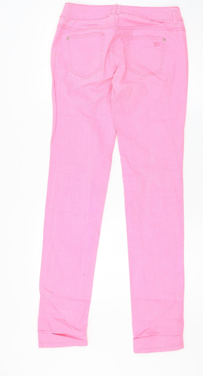 TOM TAILOR Womens Pink  Denim Skinny Jeans Size 30 in L33 in